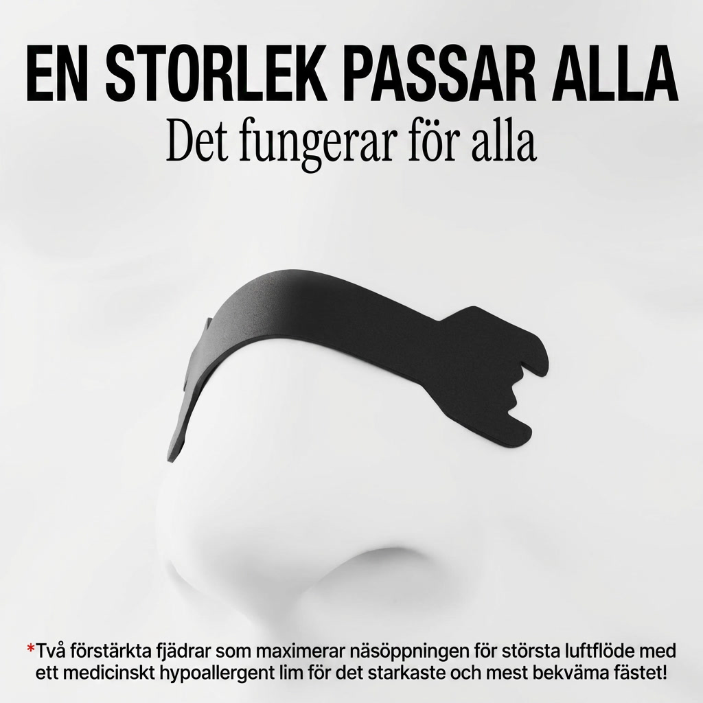 Sleeeper™ Näsremsor för Sömn, Snarkning & Återhämtning